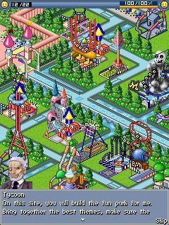 Free download java game Fun park Tycoon on your mobile phone! Image №3
