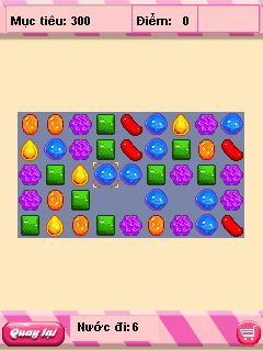 Free download java game Candy crush: Saga on your mobile phone! Image №2