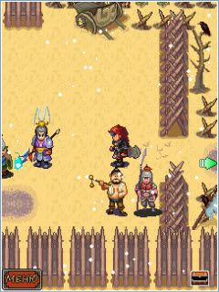Free download java game Three of the wars: Crowded on your mobile phone! Image №3