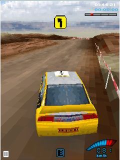 Free download java game V-Rally 3D on your mobile phone! Image №4