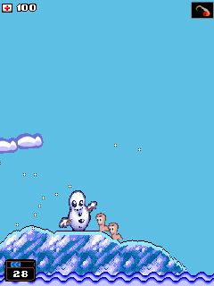 Free download java game Worms on your mobile phone! Image №3