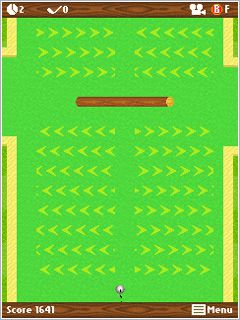 Free download java game Mini golf: Spring on your mobile phone! Image №6