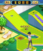 Free download java game Mini golf 99 holes on your mobile phone! Image №3