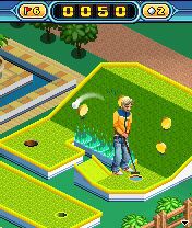Free download java game Mini golf 99 holes on your mobile phone! Image №4