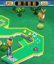Free download java game Mini golf 99 holes on your mobile phone! Image №5