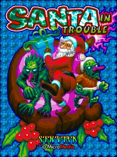 Free download java game Santa in trouble on your mobile phone!