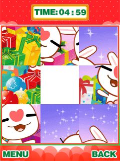Free download java game Xmas puzzle & bauble on your mobile phone! Image №3