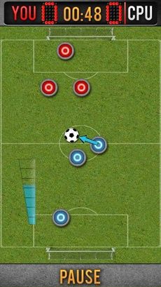 Free download java game Genius button football on your mobile phone! Image №2
