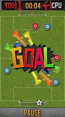 Free download java game Genius button football on your mobile phone! Image №3