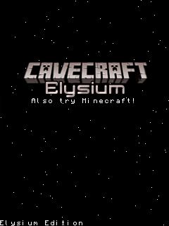 Free download java game Cavecraft: Elysium edition on your mobile phone!