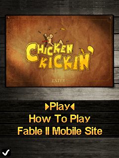 Free download java game Chicken kickin' on your mobile phone!
