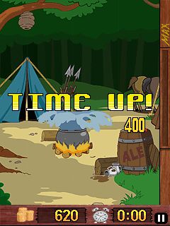 Free download java game Chicken kickin' on your mobile phone! Image №4