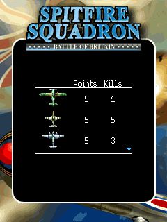 Free download java game Spitfire squadron on your mobile phone! Image №4