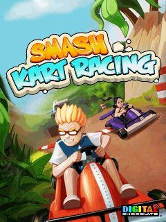 Free download java game Smash kart racing on your mobile phone!