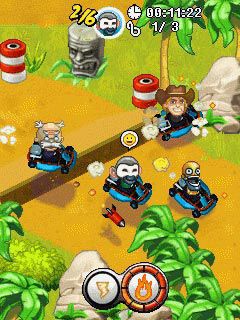 Free download java game Smash kart racing on your mobile phone! Image №3