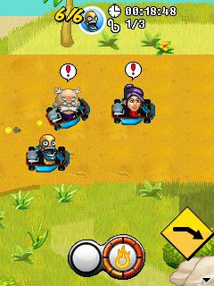 Free download java game Smash kart racing on your mobile phone! Image №5