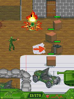 Free download java game Army men: Mobile ops on your mobile phone! Image №4