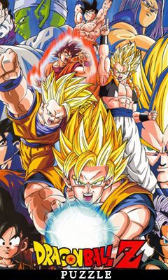 Free download java game Dragon ball Z: puzzle on your mobile phone!