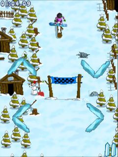 Free download java game Extreme snowboarding on your mobile phone! Image №2