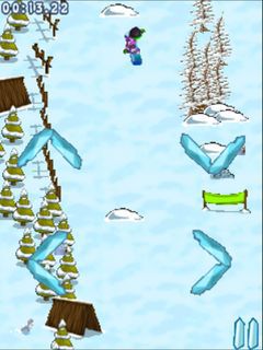 Free download java game Extreme snowboarding on your mobile phone! Image №4