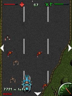 Free download java game Highway zombies: Massacre on your mobile phone! Image №2
