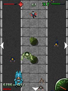 Free download java game Highway zombies: Massacre on your mobile phone! Image №3
