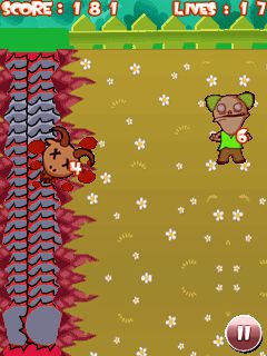 Free download java game Zombie vs Pets on your mobile phone! Image №3