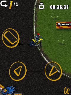 Free download java game All stars speedway on your mobile phone! Image №2