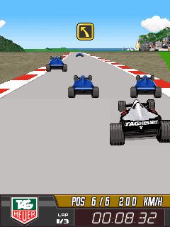 Free download java game Tag heuer F1 challenge on your mobile phone! Image №3