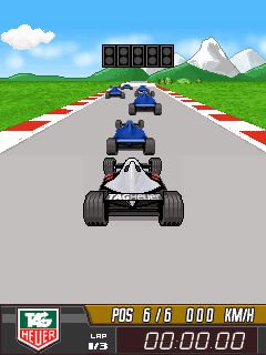 Free download java game Tag heuer F1 challenge on your mobile phone! Image №4
