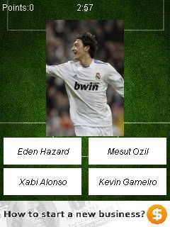 Free download java game Guess the footballer on your mobile phone! Image №2