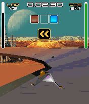Free download java game Red out racer 3D on your mobile phone! Image №2