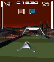 Free download java game Red out racer 3D on your mobile phone! Image №3