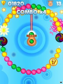 Free download java game Bubble revolution on your mobile phone! Image №5