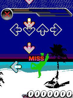 Free download java game Dance Dance: Revolution mobius on your mobile phone! Image №2