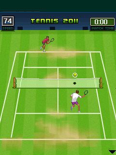 Free download java game Mobi tennis 2011 on your mobile phone! Image №2