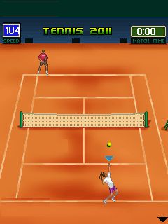Free download java game Mobi tennis 2011 on your mobile phone! Image №3
