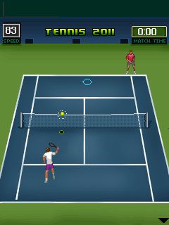 Free download java game Mobi tennis 2011 on your mobile phone! Image №4