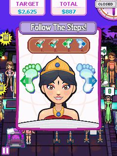 Free download java game Sally's studio on your mobile phone! Image №3