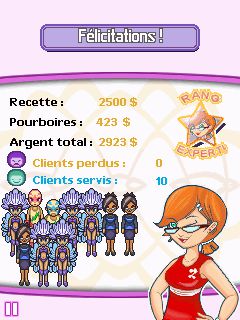 Free download java game Sally's studio on your mobile phone! Image №10