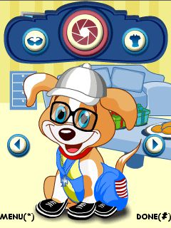 Free download java game Dress up my pet on your mobile phone! Image №4