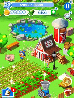 Free download java game Green farm 3 on your mobile phone! Image №2