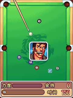 Free download java game Billiards girl on your mobile phone! Image №4