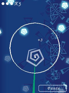 Free download java game Spiral affair on your mobile phone! Image №4