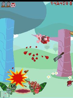 Free download java game Happy tree friends: Blood money on your mobile phone! Image №3