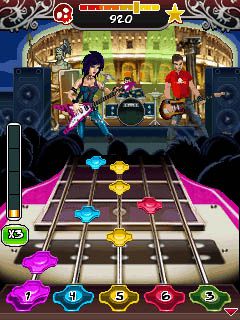 Free download java game Guitar rock tour 2 on your mobile phone! Image №7