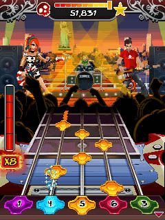 Free download java game Guitar rock tour 2 on your mobile phone! Image №3