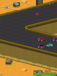 Free download java game Madracings on your mobile phone! Image №4