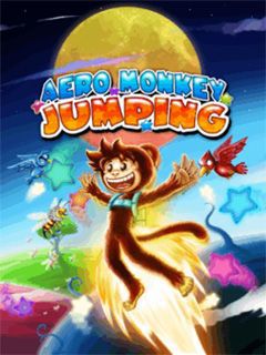 Free download java game Aero monkey jumping on your mobile phone!