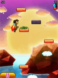 Free download java game Aero monkey jumping on your mobile phone! Image №4